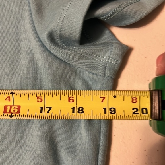 Croft & Barrow , new (set)aqua blouse with matching t shirt. X large - Picture 4 of 7